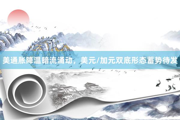 美通胀降温暗流涌动,美元/加元双底形态蓄势待发