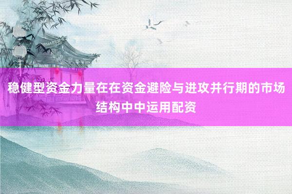 稳健型资金力量在在资金避险与进攻并行期的市场结构中中运用配资
